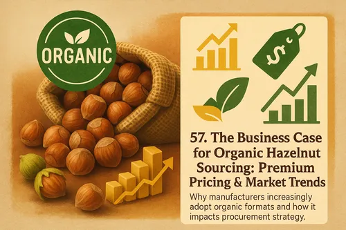 Business case for organic hazelnut sourcing